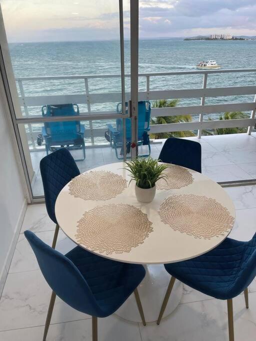 Beautiful Ocean Blue Love Oceanfront Apartment Fajardo Exterior photo
