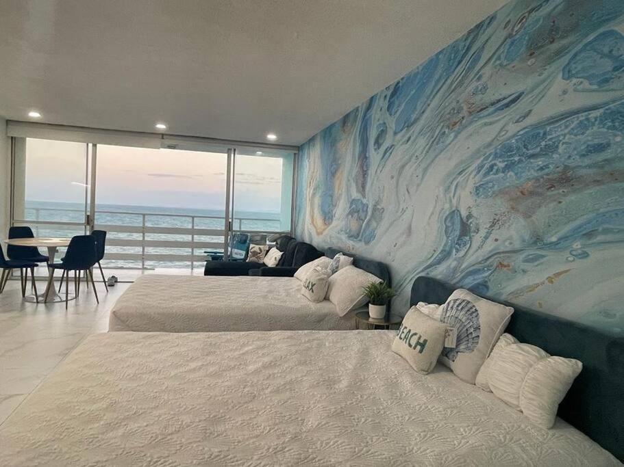 Beautiful Ocean Blue Love Oceanfront Apartment Fajardo Exterior photo