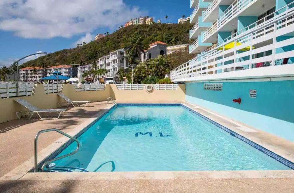 Beautiful Ocean Blue Love Oceanfront Apartment Fajardo Exterior photo